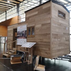 La Tiny house fait sa première apparition au Forum Bois Construction 2023