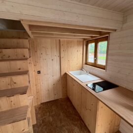 Découvrez l&rsquo;intérieur de la tiny house !